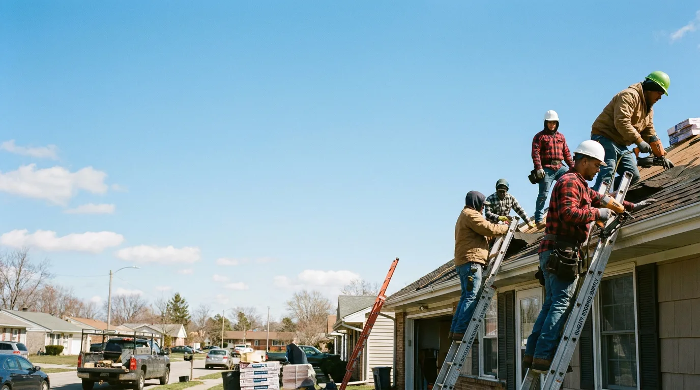 Roofing in Staunton, IN near me